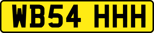 WB54HHH