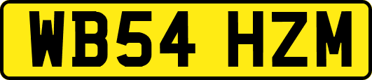WB54HZM