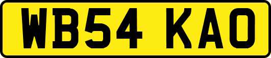 WB54KAO