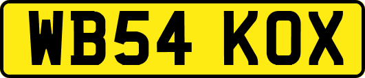 WB54KOX