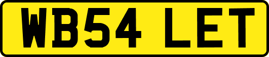 WB54LET