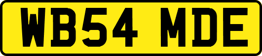 WB54MDE