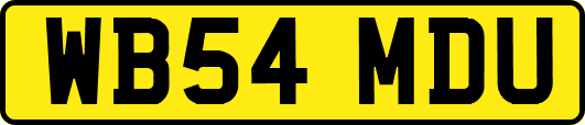 WB54MDU
