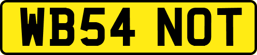 WB54NOT