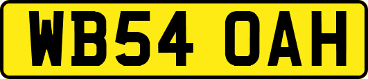 WB54OAH