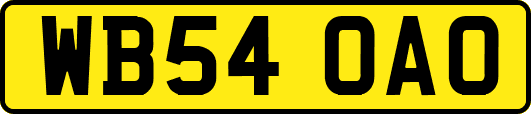 WB54OAO