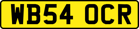 WB54OCR