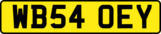 WB54OEY