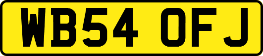 WB54OFJ