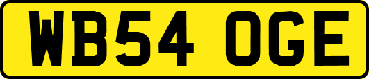 WB54OGE