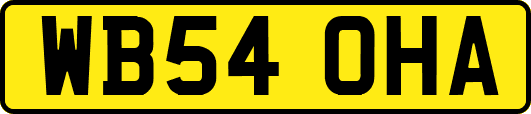 WB54OHA