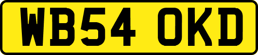 WB54OKD