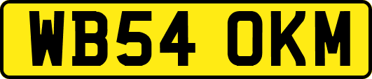WB54OKM