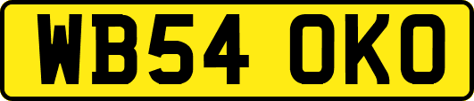 WB54OKO