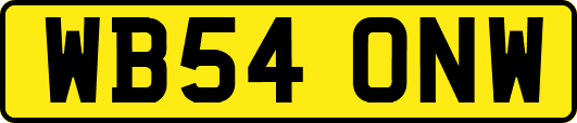 WB54ONW