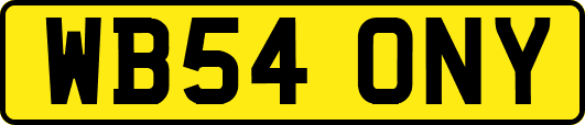 WB54ONY