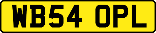 WB54OPL
