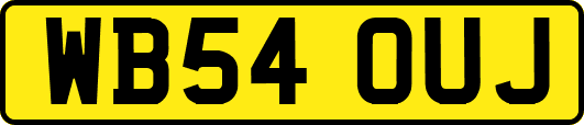 WB54OUJ