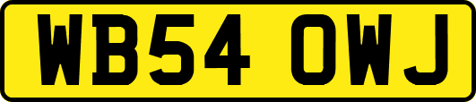 WB54OWJ