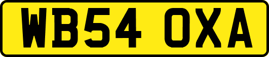 WB54OXA