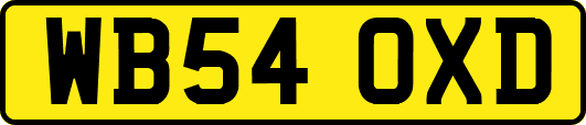 WB54OXD