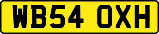 WB54OXH