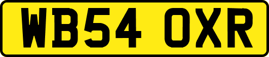WB54OXR
