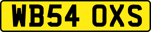 WB54OXS