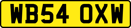 WB54OXW