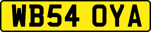 WB54OYA