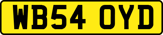 WB54OYD