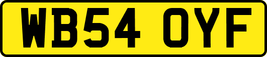 WB54OYF