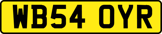 WB54OYR