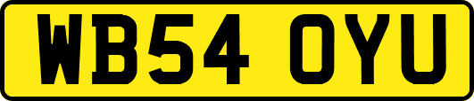 WB54OYU