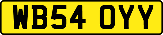 WB54OYY