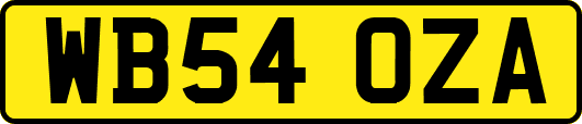 WB54OZA