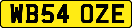 WB54OZE
