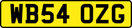 WB54OZG