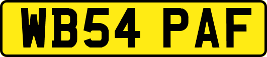 WB54PAF