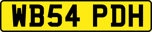 WB54PDH