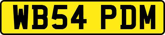 WB54PDM