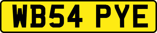WB54PYE