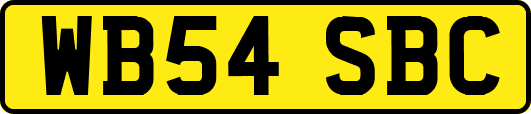 WB54SBC