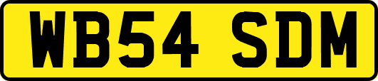 WB54SDM