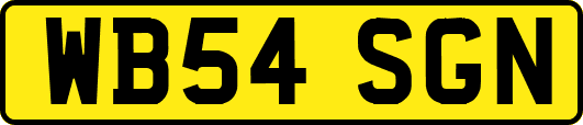 WB54SGN