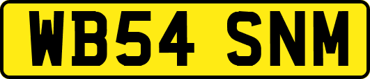 WB54SNM