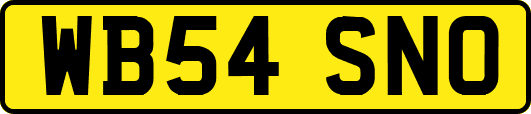 WB54SNO