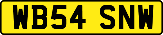 WB54SNW