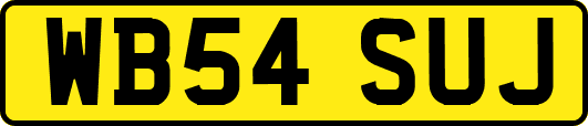 WB54SUJ