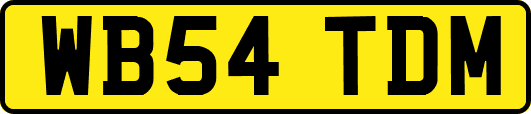 WB54TDM